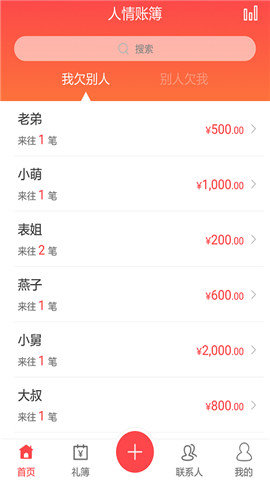人情账簿app 1.0 安卓版